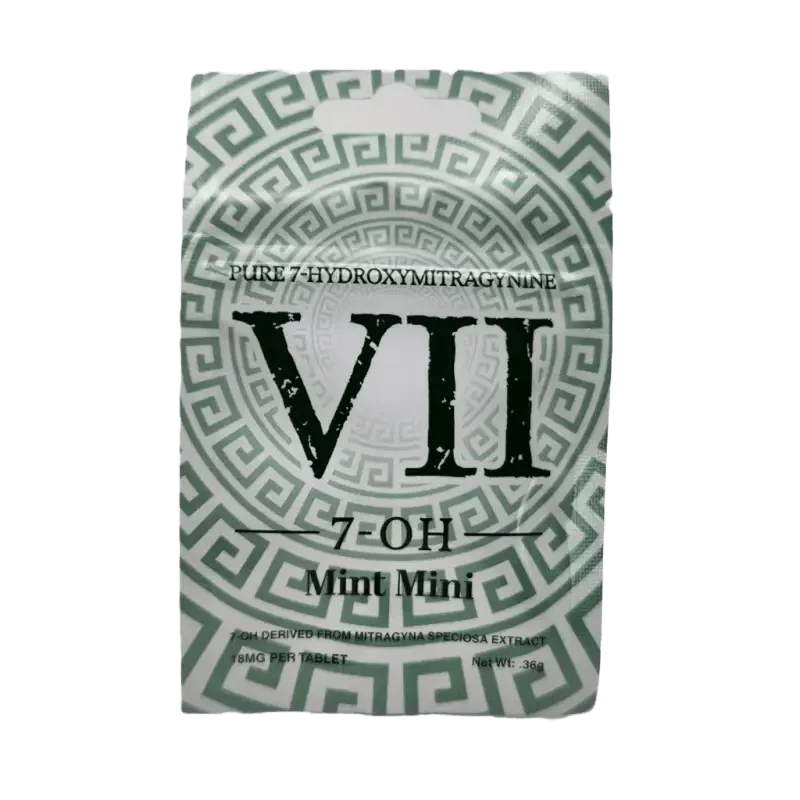 VII 10ct 7OH White Mint Mini Tabs 18mg per Tablet