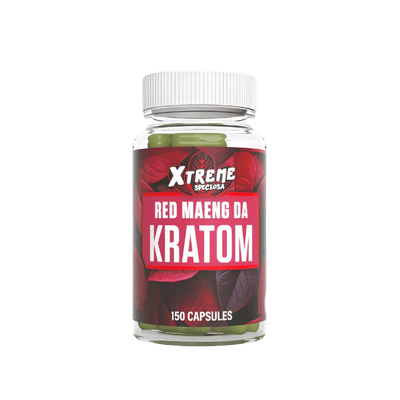 XTREME SPECIOSA Kratom CAPSULES 150CT - MAENG DA RED VEIN